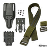 Quick Locking Leg Strap System for G17 & M9 - Compatible with QLS 19 & 22, Tactical Platform Adapter for Secure Holster Mounting
