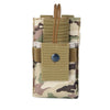 Tactical MOLLE Radio Accessories Pack - Multi-Function Outdoor EDC Tool Storage Bag for Radios, Gear, & Essentials