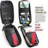 Nylon Molle EMT Emergency Tool Bag with Cross Patch Tourniquet and Scissors Set