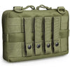 Tactical MOLLE EMT Waist Pouch - Multi-Function First Aid Organizer & EDC Utility Bag | Heavy-Duty Nylon Outdoor Medical Kit with Quick-Release Straps & Secure Storage