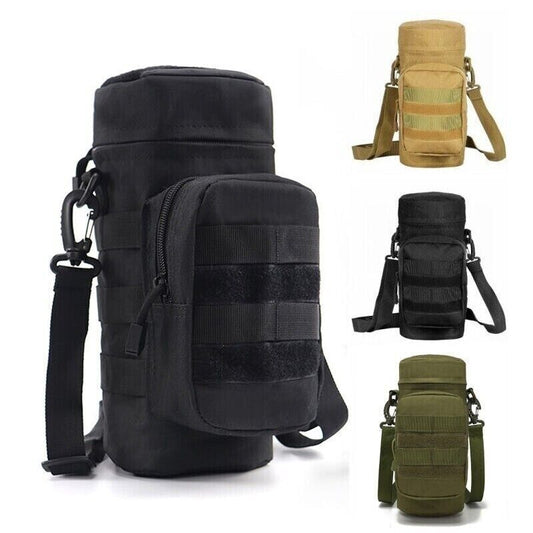 Outdoor Molle Water Bottle Bag Nylon Bottle Holder EDC Sundry Tool Storage Bag