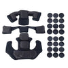 Memory Foam Pads Protectors Helmets Liner Pad Kit Replacement Motorcycle Pads