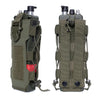 MOLLE-Compatible Walkie-Talkie Bag & Sports Water Bottle Cover – Durable and Versatile Outdoor Hiking Accessory for Communication and Hydration Needs
