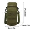 Outdoor Molle Water Bottle Bag Nylon Bottle Holder EDC Sundry Tool Storage Bag