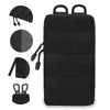 Tactical MOLLE/PALS EDC Utility Bag | Compact Modular Storage System with DuraFlex® 2D Buckles & Bungee Tensioners | Hypalon-Reinforced Outdoor Organizer for Backpack/Vest Loadout Optimization