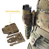 Quick Locking Leg Strap System for G17 & M9 - Compatible with QLS 19 & 22, Tactical Platform Adapter for Secure Holster Mounting