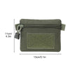 EDC Molle Practical Accessories Storage Bag Coin Keychain Card Holder Waist Bag
