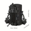 Tactical MOLLE Waist Pack Pro - Modular EDC Organizer with Detachable Strap & Phone Armor Slot | 500D Nylon Waterproof Tool Bag for Outdoor/CQB Operations