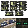 Night Running Luminous Marking Strip Outdoor Backpack Identification Marker