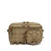 Multi-compartment EDC Tool Storage Bag Molle Webbing Attachment Phone Waist Bag