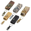 Tactical MOLLE Waist Bag for Outdoor Training - Durable EDC Tool Pouch with External Storage for Radios, Gear, & Accessories