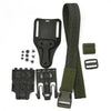 Quick Locking Leg Strap System for G17 & M9 - Compatible with QLS 19 & 22, Tactical Platform Adapter for Secure Holster Mounting
