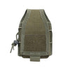 Tactical MOLLE Radio Holder Bag - Secure Walkie-Talkie Storage with Hanging Design for Outdoor & Field Use