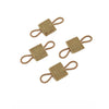 4pcs EDC Tool Holder with MOLLE Webbing – Elastic Straps for Backpacks, Vests & Outdoor Gear Organization