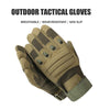 Men's Motorcycle Riding Gloves – Anti-Slip, Touchscreen Compatible, Wrist Protection