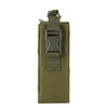Tactical Duty Training Radio Walkie-Talkie MOLLE Holster Bag - Durable 2-Way Radio Pouch for Secure Storage & Easy Access