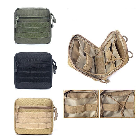 MOLLE Emergency Bag Outdoor First Aid Bag Compact EDC Accessory Tools Pack