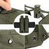 Tactical Radio Holder Radio Holster Molle Radio Pouch Universal Radio Case Military Heavy Duty Radio Bag for Police Firefighter Two Ways Walkie Talkies Vest (Black)
