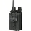 Tactical Radio Holder Radio Holster Molle Radio Pouch Universal Radio Case Military Heavy Duty Radio Bag for Police Firefighter Two Ways Walkie Talkies Vest (Black)