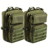 2-Pack Molle Utility Pouch EDC Tool Pouch Phone Pouches Mini Waist Pouches Medical EDC Pack Mini Design of 3-Day Backpack