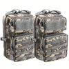 2-Pack Molle Utility Pouch EDC Tool Pouch Phone Pouches Mini Waist Pouches Medical EDC Pack Mini Design of 3-Day Backpack