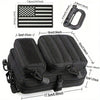 Molle Utility Pouch, EDC Tool Pouch Phone Pouches Mini Waist Pouches Medical EDC Pack Mini Design of 3-Day Backpack Free 1 flag badge and 2 carabiners
