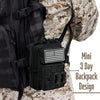 Molle Utility Pouch, EDC Tool Pouch Phone Pouches Mini Waist Pouches Medical EDC Pack Mini Design of 3-Day Backpack Free 1 flag badge and 2 carabiners