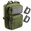Molle Utility Pouch, EDC Tool Pouch Phone Pouches Mini Waist Pouches Medical EDC Pack Mini Design of 3-Day Backpack Free 1 flag badge and 2 carabiners
