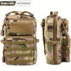 Molle Utility Pouch, EDC Tool Pouch Phone Pouches Mini Waist Pouches Medical EDC Pack Mini Design of 3-Day Backpack Free 1 flag badge and 2 carabiners