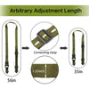 【luciernaga】Adjustable 2-Point Sling with 360° Swivel Attachment - Universal Quick Release Rifle Strap Compatible with Hunting Slings & Tactical Runners