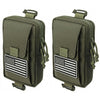 Tactical Shoulder Strap Pouch Molle Phone Bag for Men Outdoor Adventure EDC Utility Belt Bag Sport Accessories