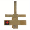 【LUCIERNAGA】3-Pack set Molle Pack Tourniquet Stent Send Cross Patch Tourniquet and Scissors