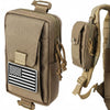 Tactical Shoulder Strap Pouch Molle Phone Bag for Men Outdoor Adventure EDC Utility Belt Bag Sport Accessories