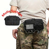 Molle Horizontal Admin Pouch with Front Drawstring Pocket EMT Pouch EDC Utility Orgaznier Bag Send a flag badge