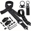 【luciernaga】Adjustable 2-Point Sling with 360° Swivel Attachment - Universal Quick Release Rifle Strap Compatible with Hunting Slings & Tactical Runners