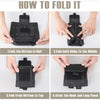 Foldable Utility Waist Bag Molle Dump Pouch for Hiking Accessories with Roll Up Drawstring Tactical Storage