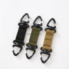 3-Piece Outdoor Webbing Backpack Buckle Set with Keychain Carabiner & Lanyard Hook – Durable and Versatile Attachment Solutions for Backpacks, Gear, and Everyday Use