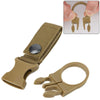 Portable Bottle Clip with Key Chain & Nylon Webbing – Perfect for Camping, Hiking & Outdoor Adventures