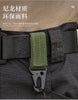 2-Pack Heavy-Duty Metal Belt Buckle Adapter with Webbing Carabiner – Secure Molle-Compatible Attachment for Bags, Vests, Belts, and Key Organization