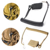 Anti-Lost Elastic Spiral Coil Lanyard – Secure Holder for Flashlights, EDC Tools & Outdoor Gear