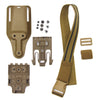 Quick Locking Leg Strap System for G17 & M9 - Compatible with QLS 19 & 22, Tactical Platform Adapter for Secure Holster Mounting