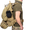 Tactical MOLLE EDC Waist Pack - Heavy-Duty Nylon Utility Belt Bag for Outdoor Camping, Hiking & Survival Gear - Adjustable Water-Resistant Fanny Pack with Pouch Organizer