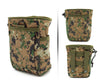 Tactical MOLLE Waste Management Pouch - Adjustable Utility Belt Bag with Detachable Trash Organizer | Heavy-Duty Nylon Camping Garbage Bag for Hiking, Survival & Eco-Friendly Recycling