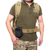 Tactical MOLLE EDC Waist Pack - Heavy-Duty Nylon Utility Belt Bag for Outdoor Camping, Hiking & Survival Gear - Adjustable Water-Resistant Fanny Pack with Pouch Organizer