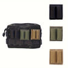 Tactical Vest Backpack Organizer - Detachable Stretch Nylon Tool Rack with MOLLE-Compatible Bracket System | Heavy-Duty Multi-Purpose Storage Bag for Outdoor Gear, EDC Tools & Survival Equipment