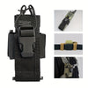 Tactical MOLLE Radio Pouch - Heavy-Duty Waterproof Walkie Talkie Holder with Quick-Release Straps & Secure Locking | Universal Fit for Motorola, Baofeng & Military Radios | Outdoor, Camping & Emergency Communication Gear