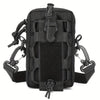 Tactical MOLLE Waist Pack Pro - Modular EDC Organizer with Detachable Strap & Phone Armor Slot | 500D Nylon Waterproof Tool Bag for Outdoor/CQB Operations