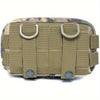 EDC Molle Bag Nylon Waist Bag Outdoor Portable Waist Bag Accessory Tools Bag
