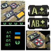 Glow in the Dark MOLLE Marking System - 360° Visible Tactical Stickers for Night Camping & Military Gear | Reflective Border + 12H Luminous Adhesive Strips (Waterproof/Removable)