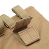 Outdoor Camping Vest Accessory Bag with Drawstring Molle EDC Tool Storage Bags